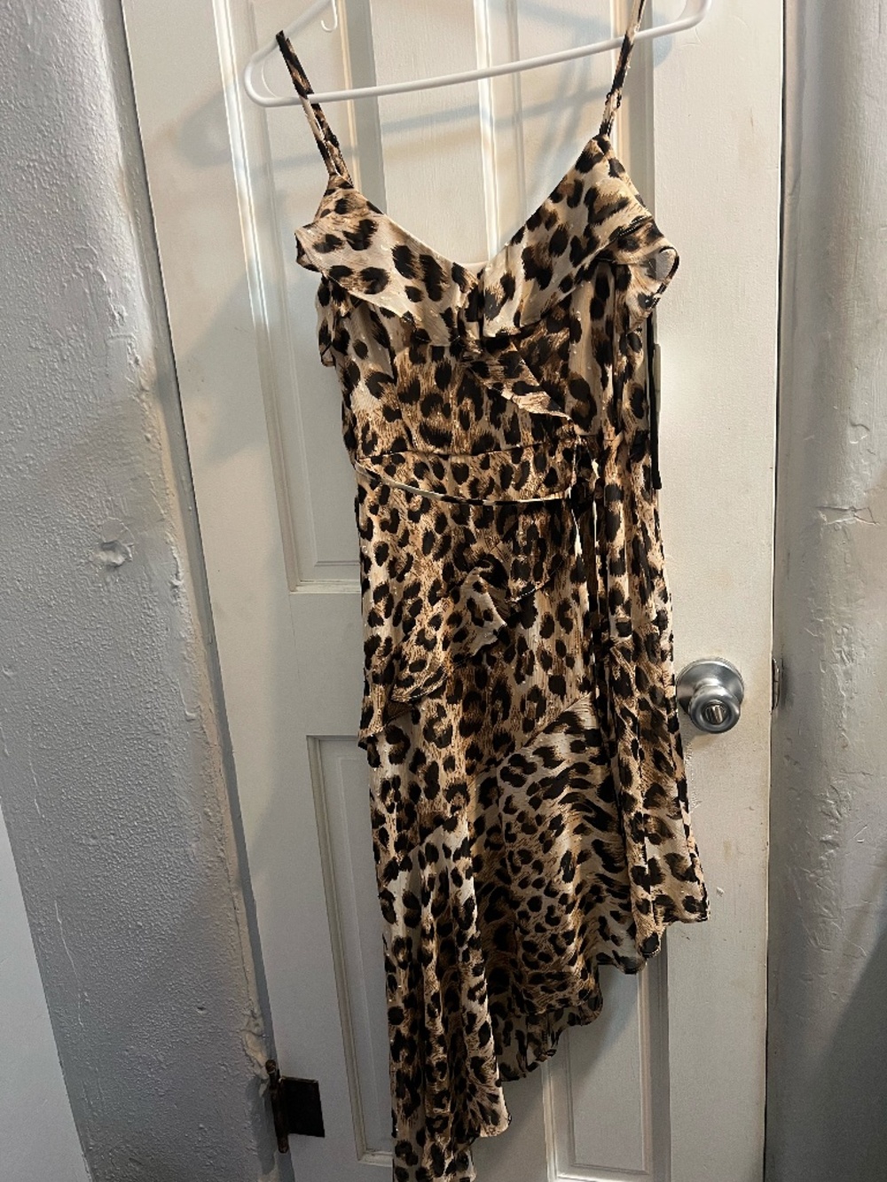 i.n. san Francisco small cami strap dress leopard print